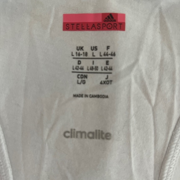 STELLA McCartney For Adidas Workout Top - Picture 2 of 4